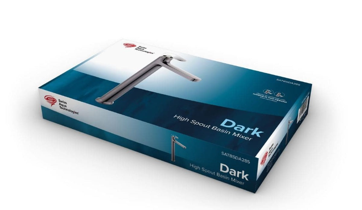 SATBSDA285P SAT DARK PVD Gun Metal visoka armatura za umivalnik