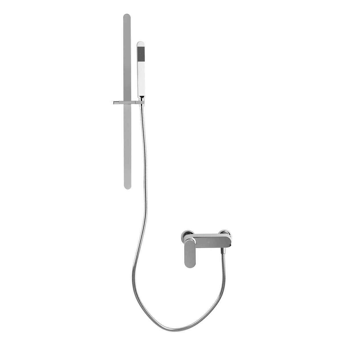 SATBSETZS1 SAT Fusion stenska armatura s tuš setom