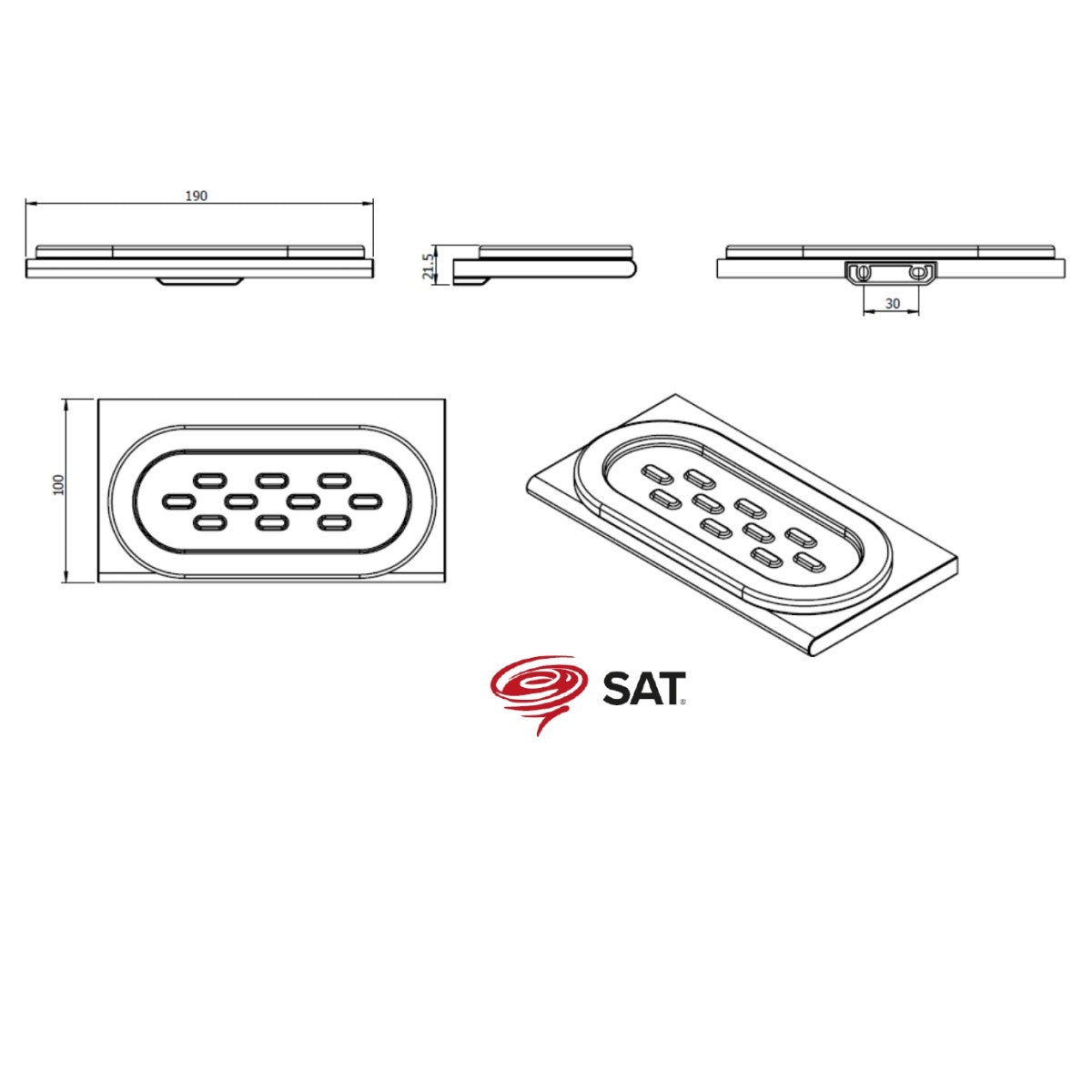 SATDEVOR39 SAT Evolution R posoda za milo