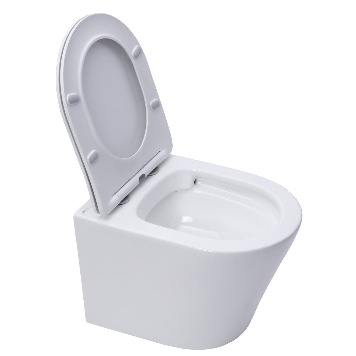 SATINF010RREXP SAT Infinitio viseča brezrobna WC školjka z WC desko s počasnim zapiranjem
