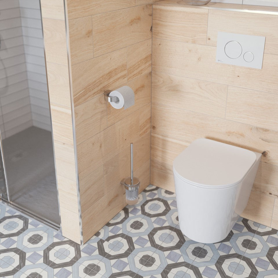 SATINF010RREXP SAT Infinitio viseča brezrobna WC školjka z WC desko s počasnim zapiranjem