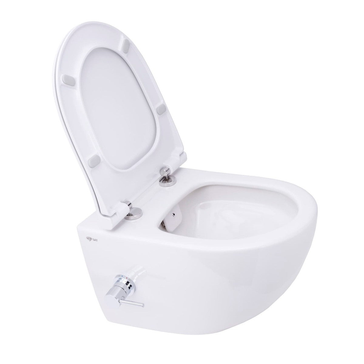 SATINF011RREXPBFC SAT Infinitio WC školjka s funkcijo bide in WC desko s počasnim zapiranjem