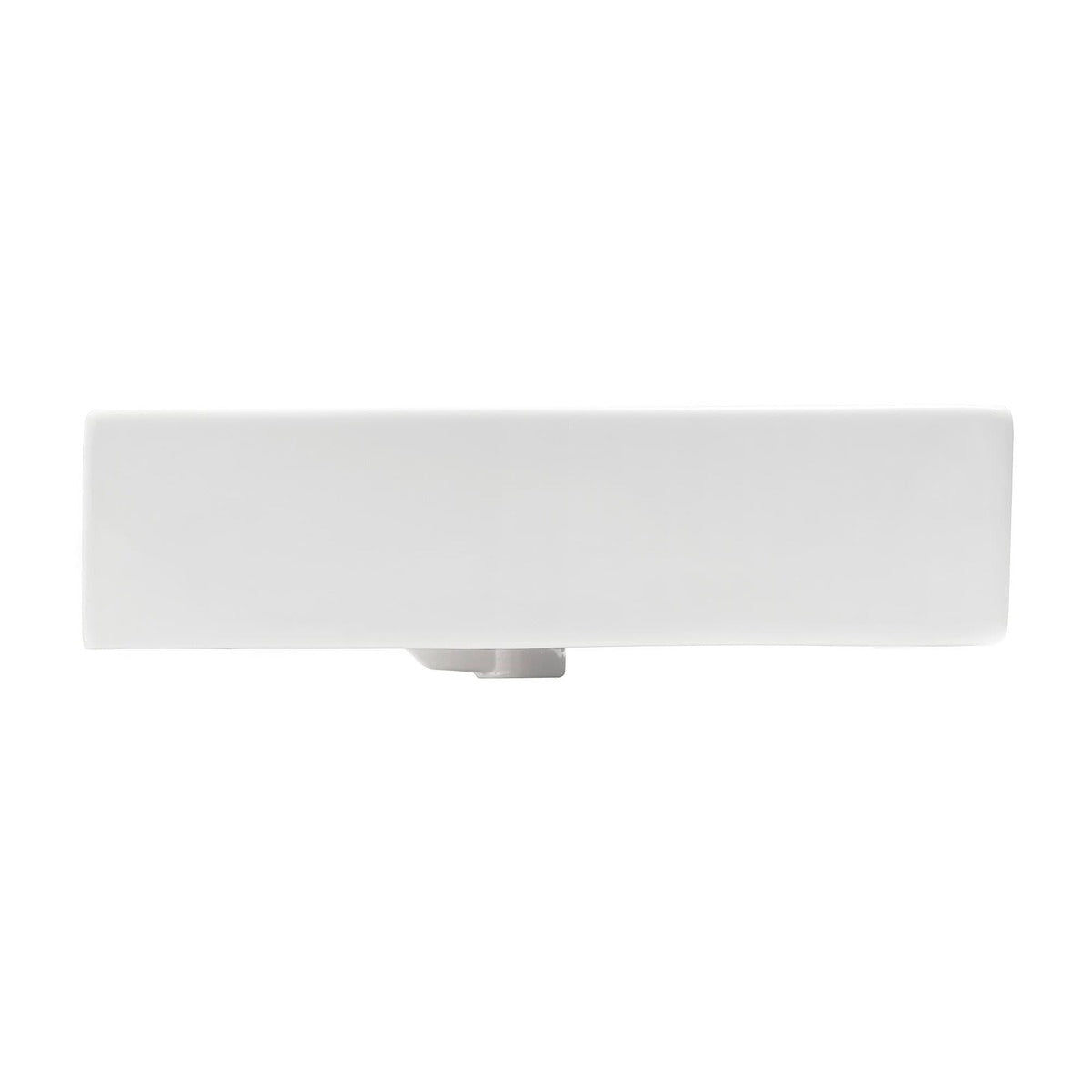 SATINF10046 SAT Infinitio 100 x 46 cm nadpultni keramični umivalnik z odprtino za armaturo