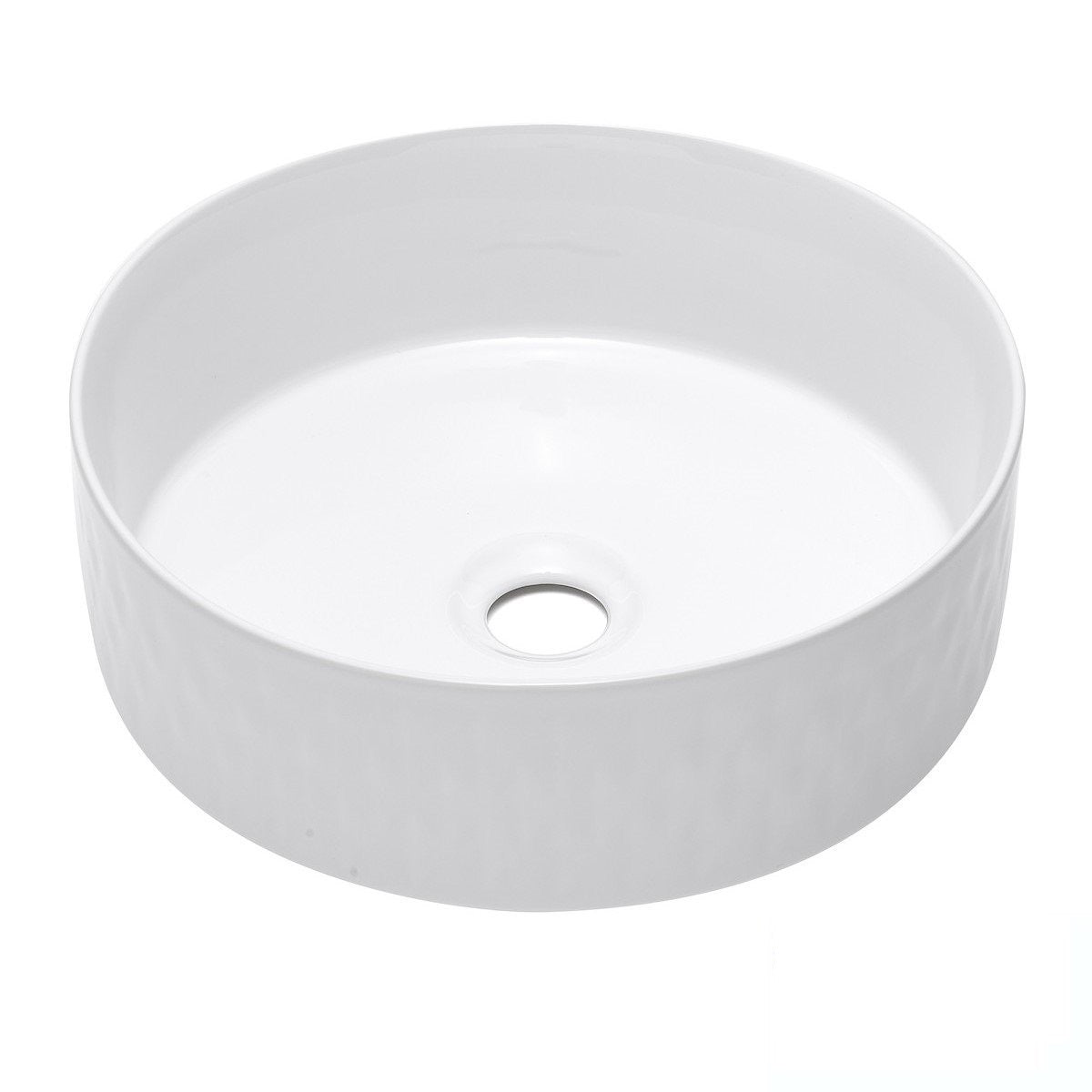 SATINF3636 SAT Infinitio 36 x 36 cm okrogli nadpultni keramični umivalnik