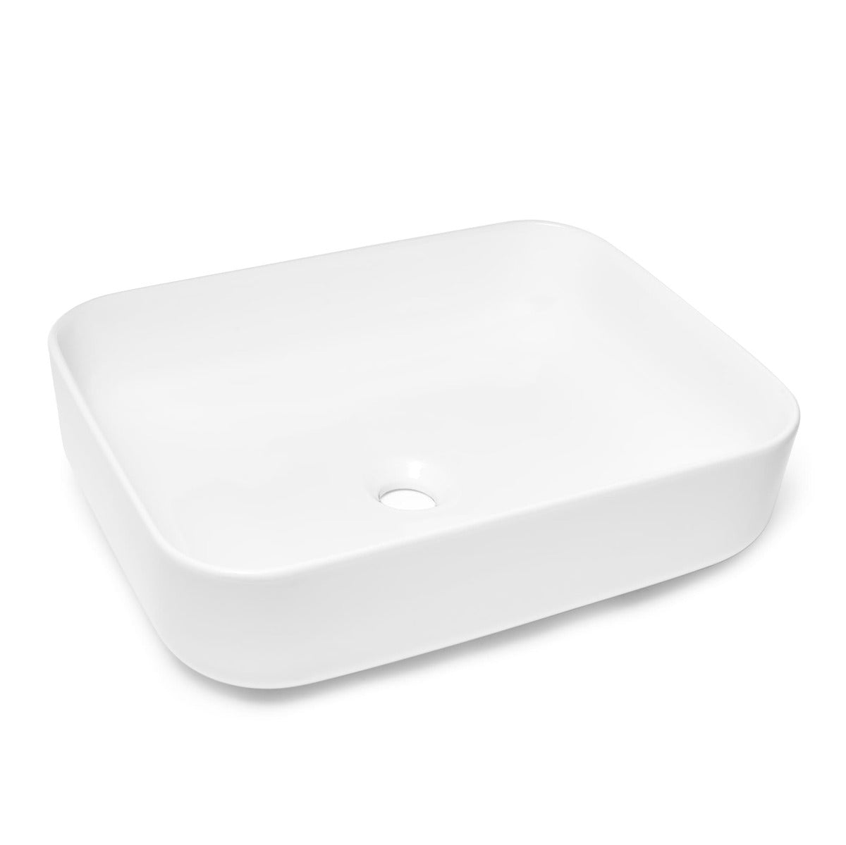 SATINF5039 SAT Infinitio 50 x 39 cm pravokotni nadpultni keramični umivalnik