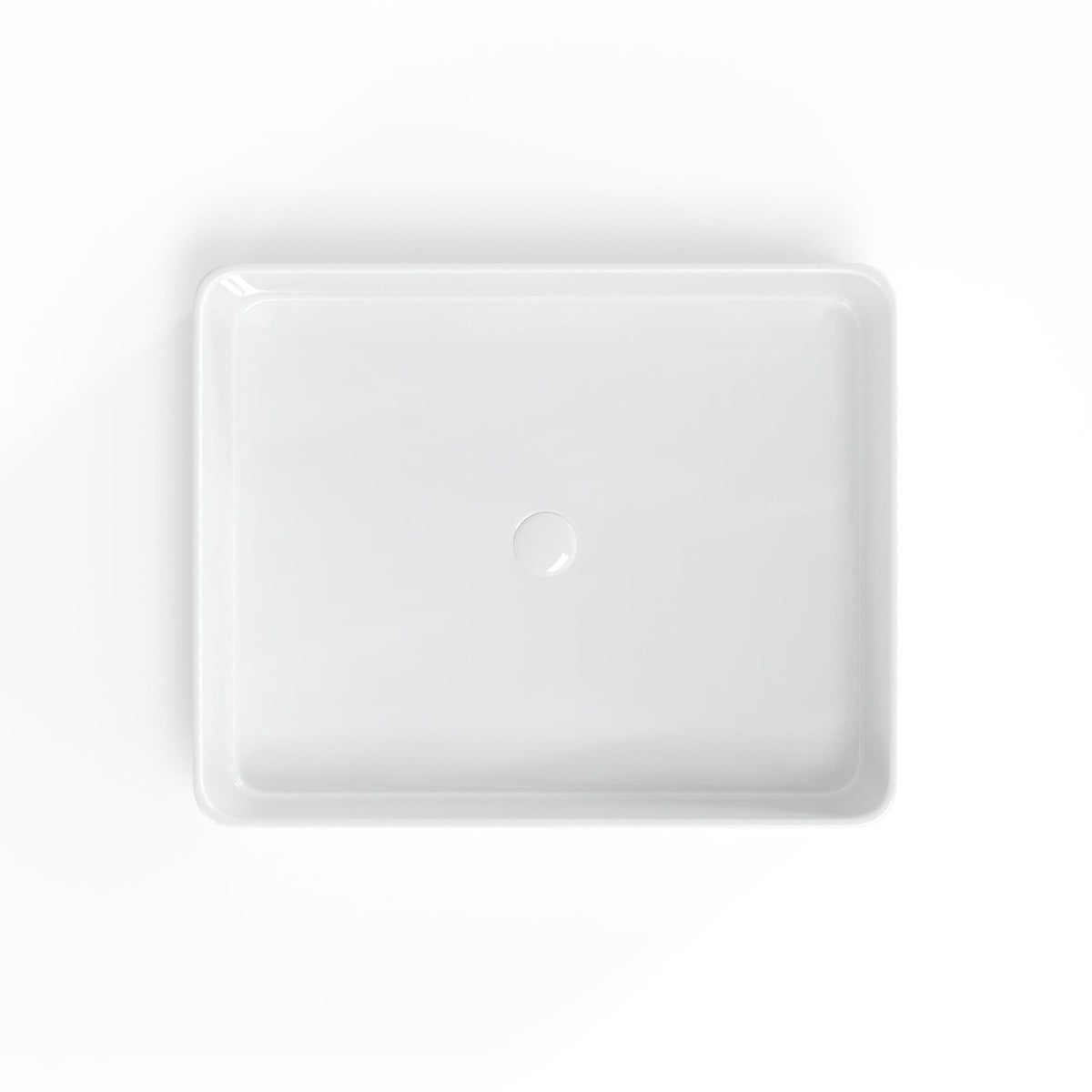 SATINF5040 SAT Infinitio 50 x 40 cm pravokotni nadpultni keramični umivalnik