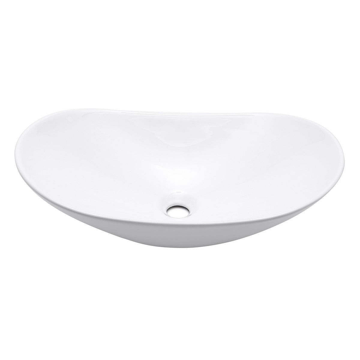 SATINF61536 SAT Infinitio 61,5 x 36 cm ovalni nadpultni keramični umivalnik