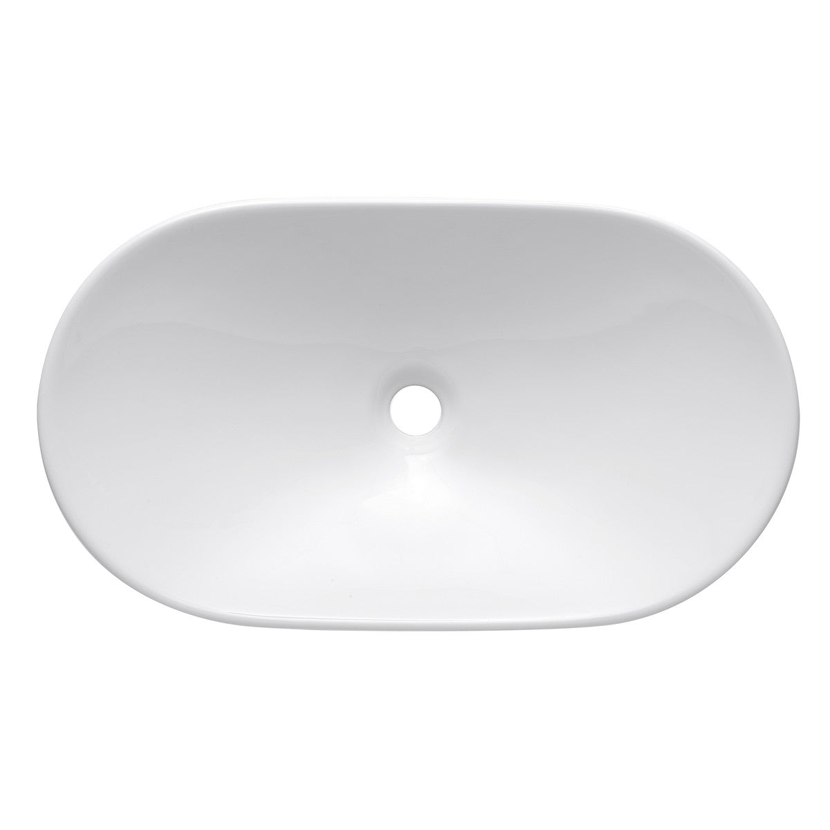 SATINF61536 SAT Infinitio 61,5 x 36 cm ovalni nadpultni keramični umivalnik