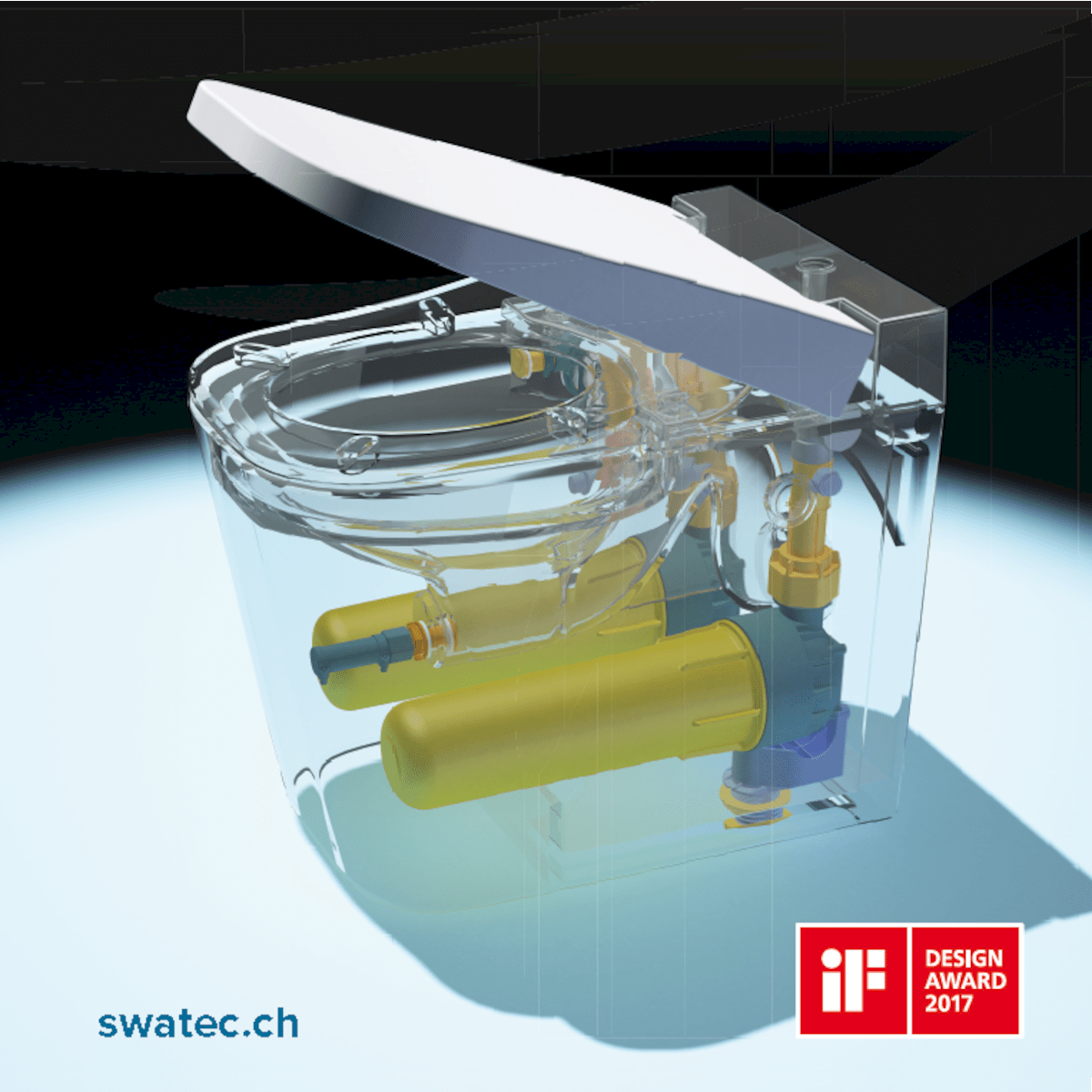 SATOFSHFS2 SAT stoječa brezrobna WC školjka z WC desko s počasnim zapiranjem