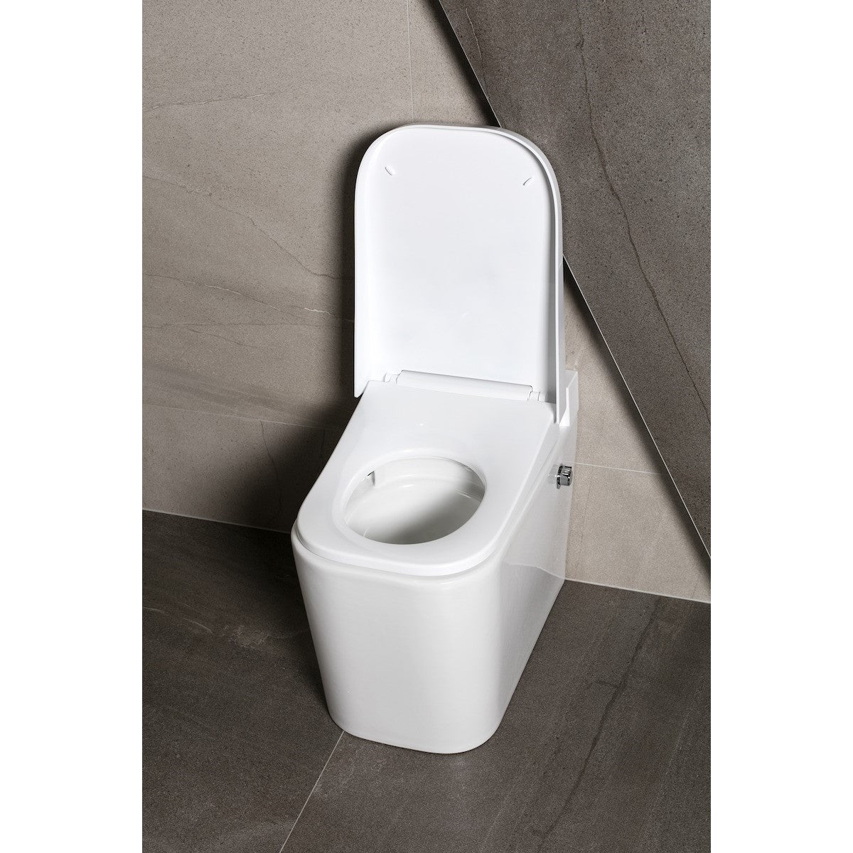 SATOFSHFS2 SAT stoječa brezrobna WC školjka z WC desko s počasnim zapiranjem