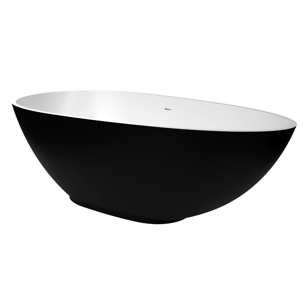 SATTI170 SAT prostostoječa kopalna kad iz litega marmorja