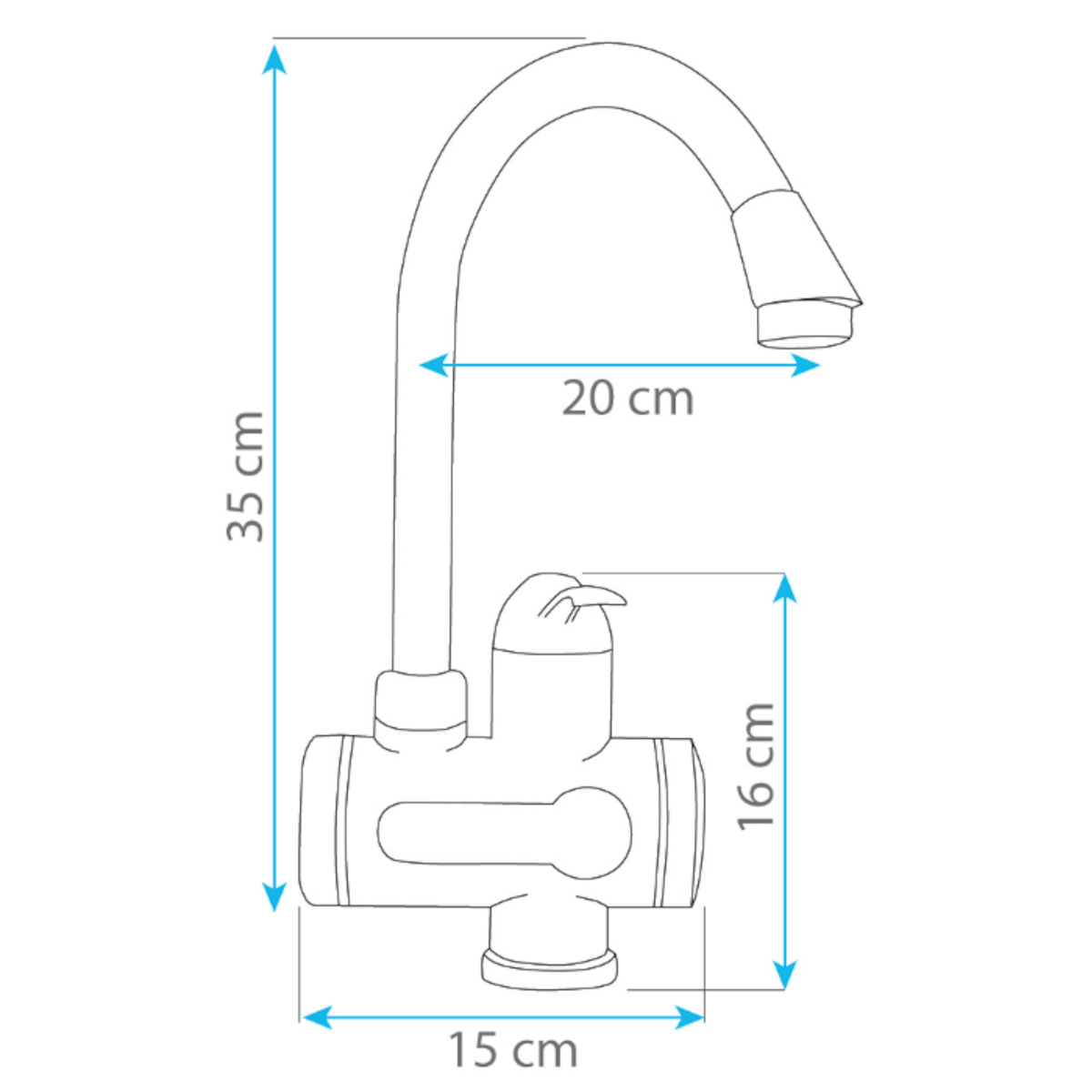 SDR-10D-3 HomeLife Digiterm električna grelna pipa