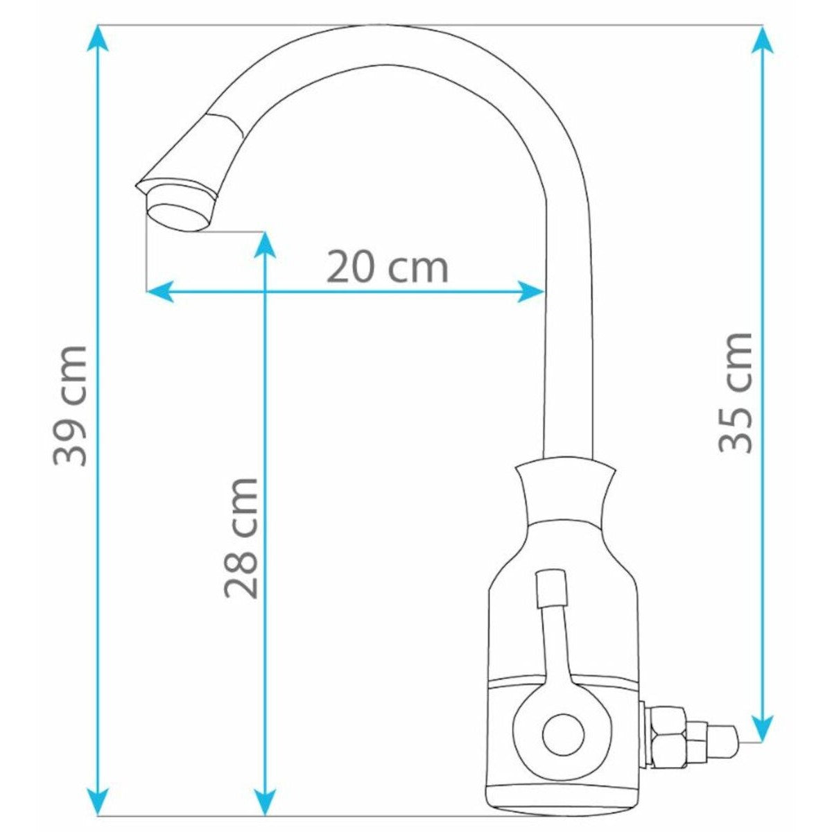 SDR-11C-3 HomeLife Digiterm električna grelna pipa
