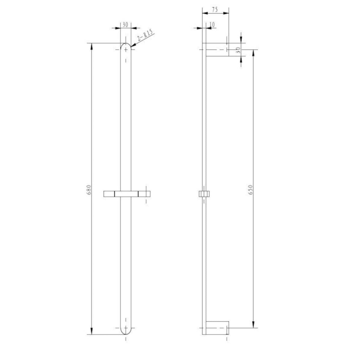 SIKOBSSTZ71 SIKO pomična tuš konzola