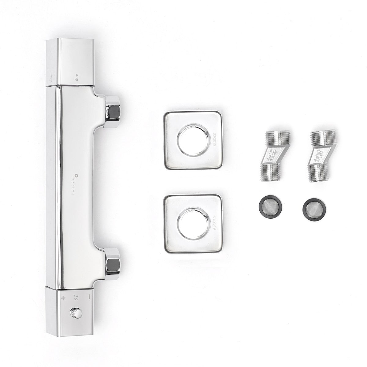 SIKOBST268Z Optima stenska termostatska armatura za tuš