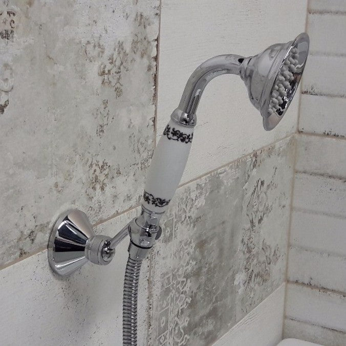 SIKOBWFL223 WF Provence stenska armatura za kad s tuš setom retro izgleda