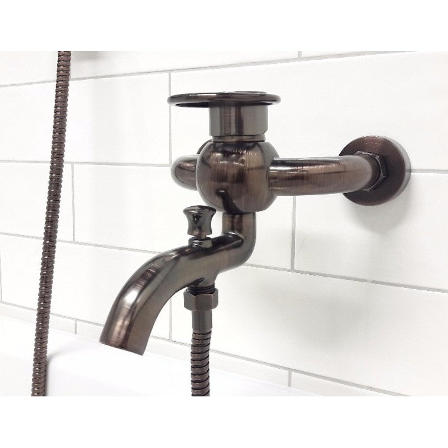 SIKOBWFS223 WF Loft Industrial stenska armatura za kad s tuš ročko