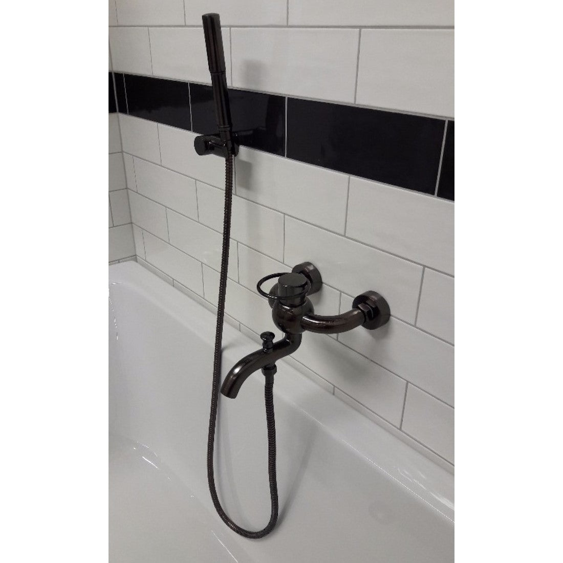 SIKOBWFS223 WF Loft Industrial stenska armatura za kad s tuš ročko