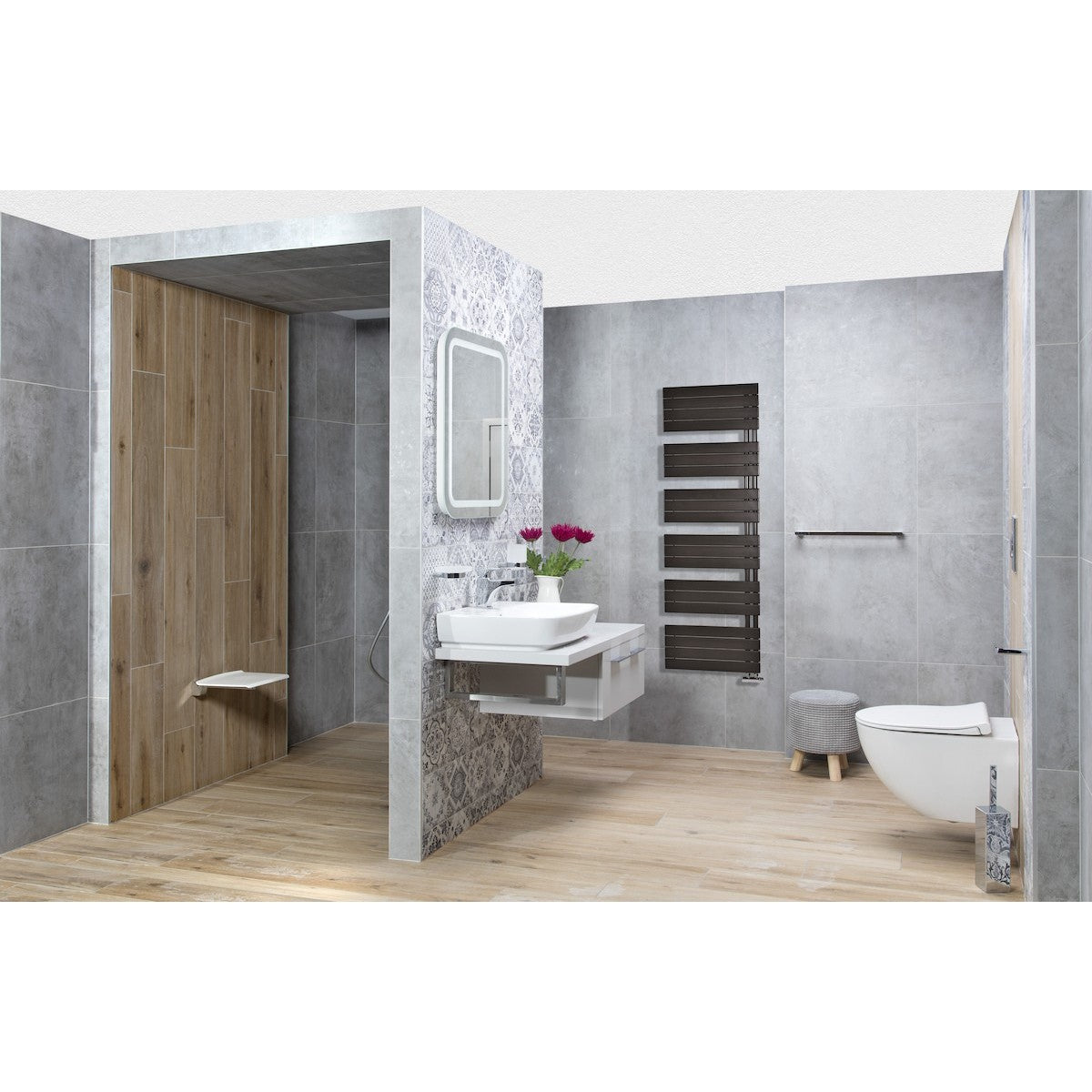 SIKODHR6001000 Anima Oliver 60 cm x 93 cm kopalniški radiator univerzalni