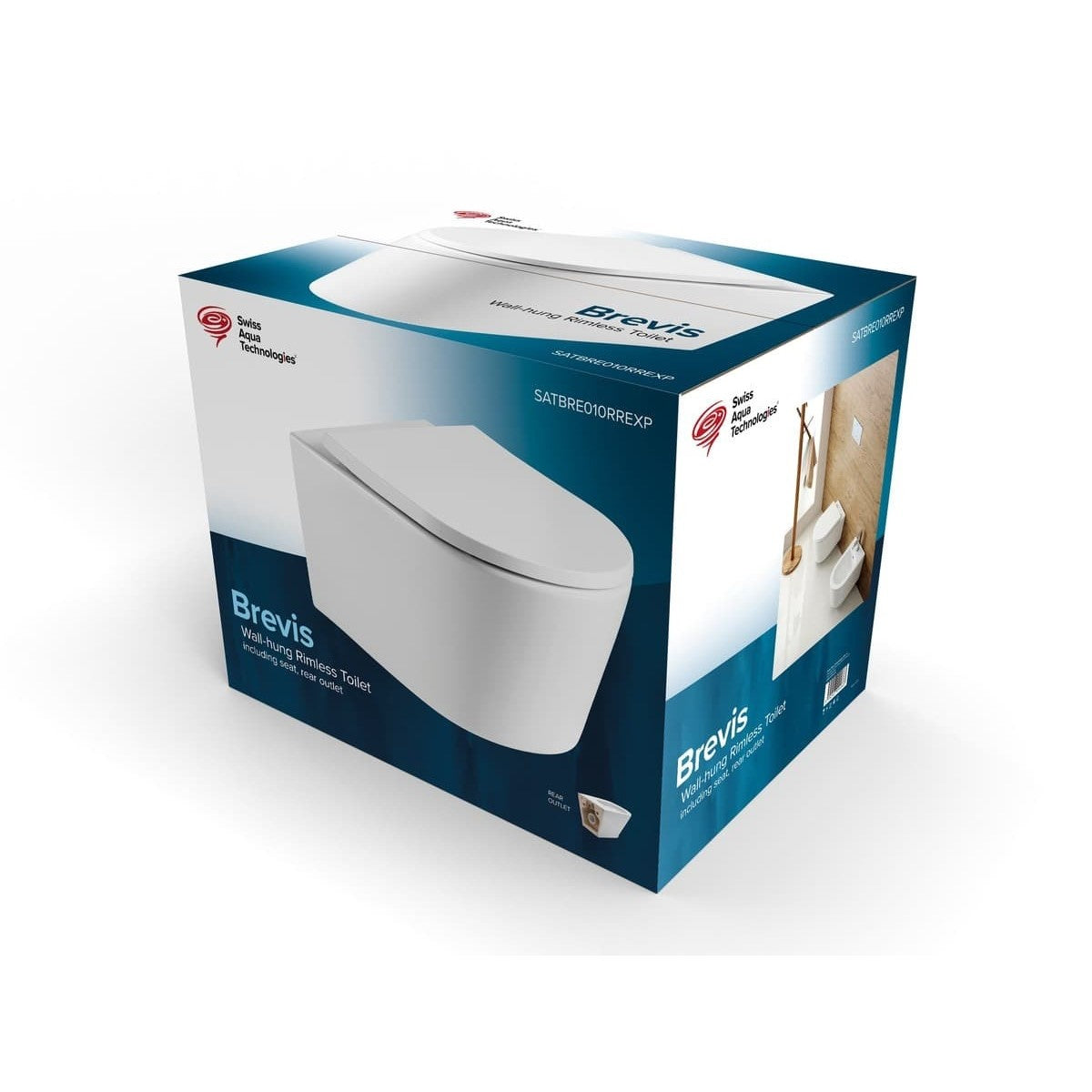 SIKOGES7W7 SAT Brevis wc školjka s kompletom Geberit Duofix 111.153.00.1