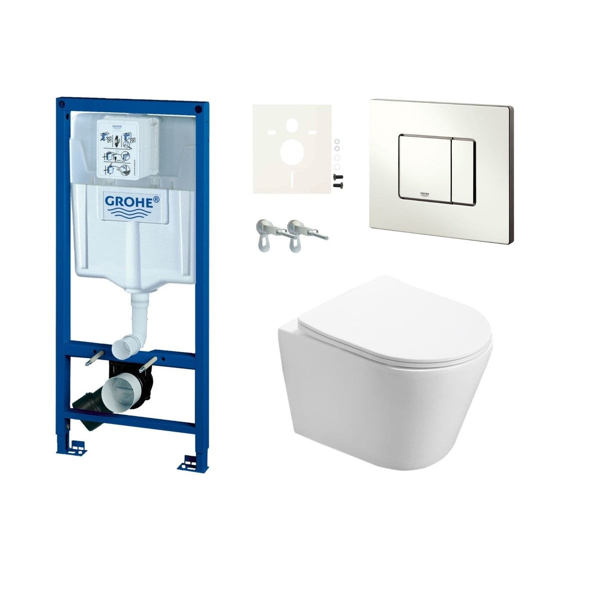 SIKOGRSIN2S SAT Infinitio WC školjka s kompletom Grohe Rapid SL 38528000