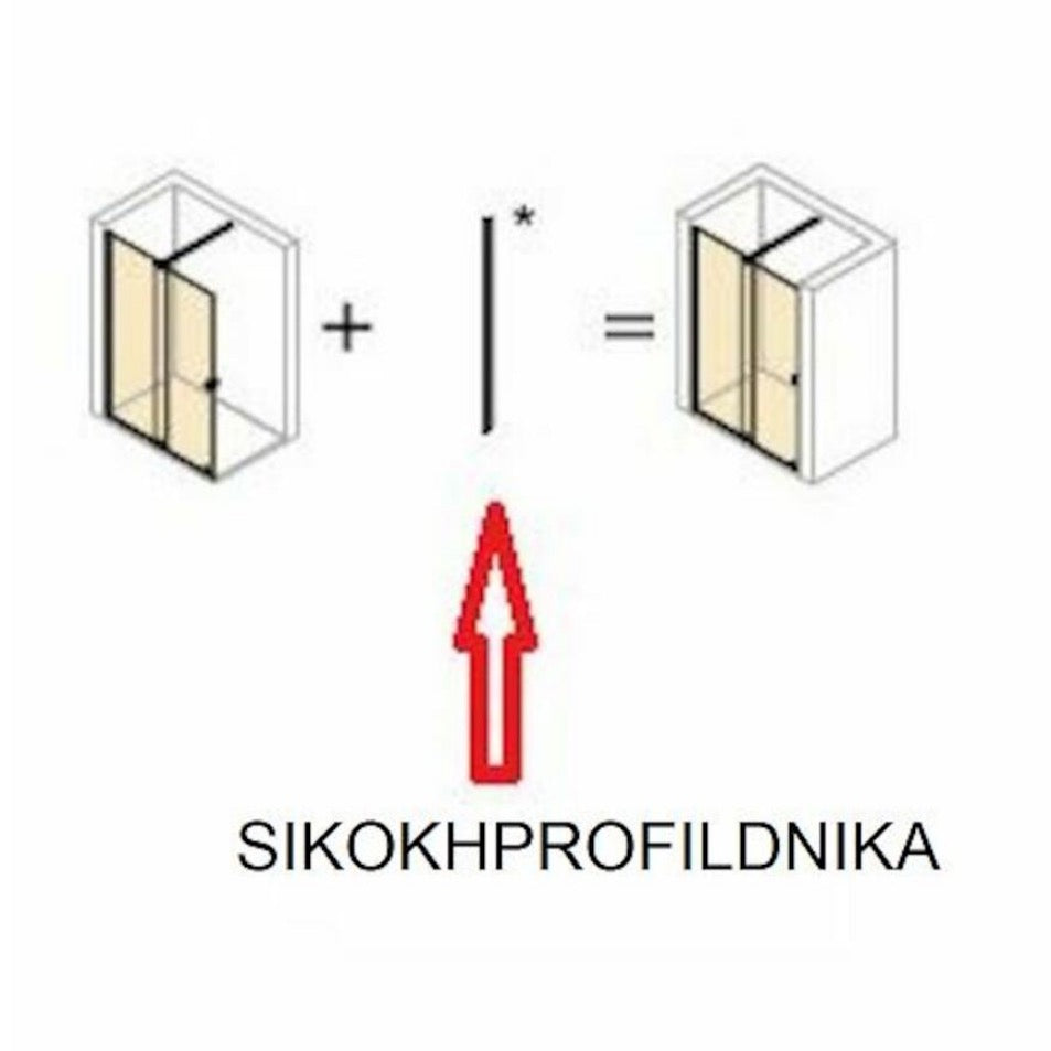 SIKOKHPROFILDNIKA Huppe Strike New profil za nišo