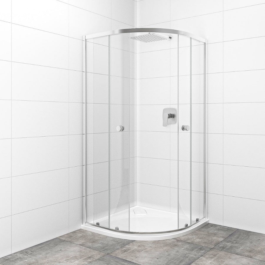 SIKOMUS90CRT SAT PROJECT 90 x 90 polkrožna tuš kabina