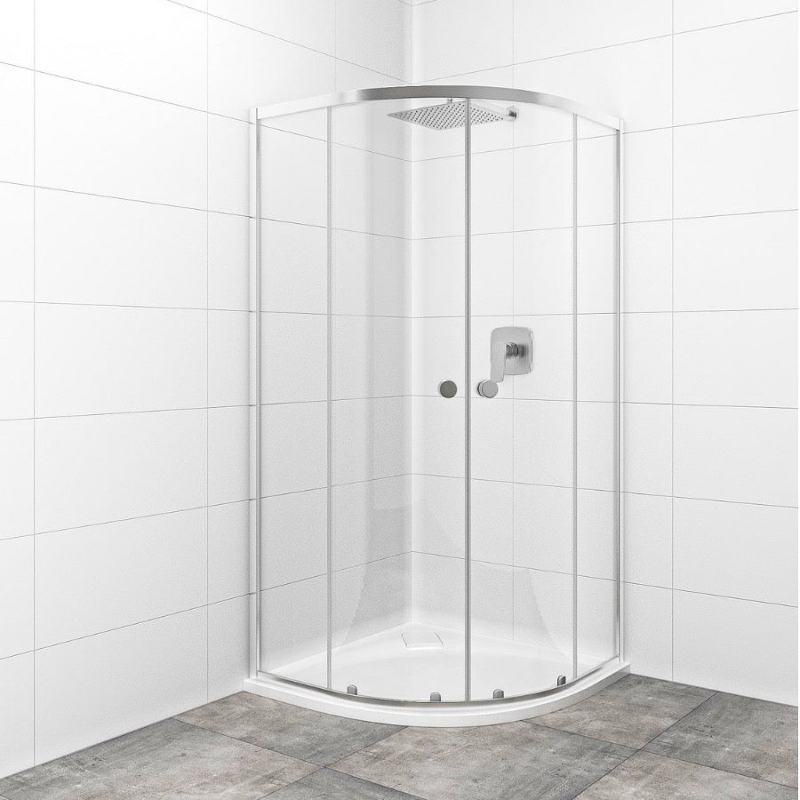 SIKOMUS90CRT SAT PROJECT 90 x 90 polkrožna tuš kabina