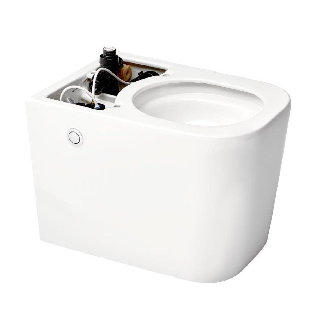 SATOFSHFS2 SAT stoječa brezrobna WC školjka z WC desko s počasnim zapiranjem