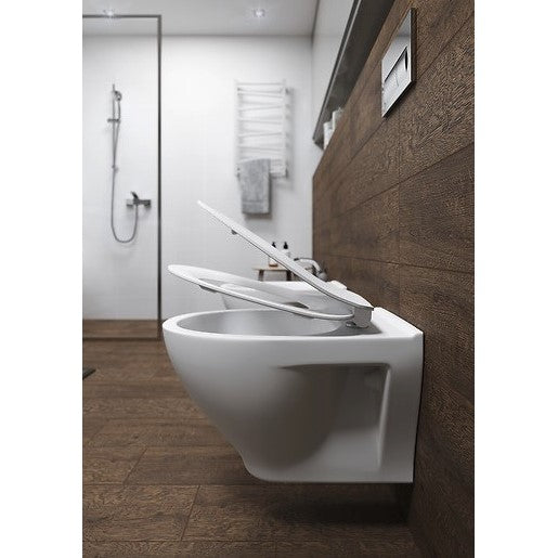 SIKOSCMOK116 Cersanit Dormo viseča brezrobna WC školjka z WC desko s počasnim zapiranjem