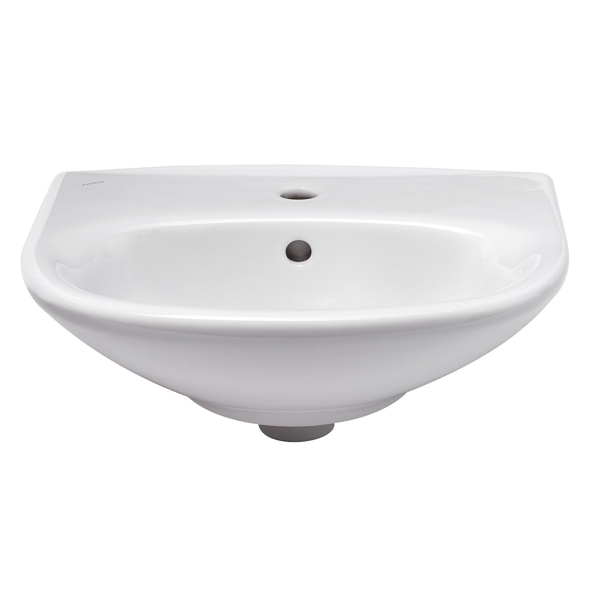 SIKOSJNE10390 Fayans Neo 50 x 40 cm stenski keramični umivalnik z odprtino za armaturo