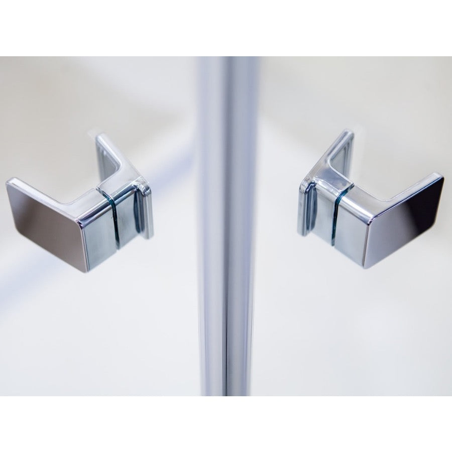 SATBKSK9090 SAT SK 90 x 90 kompletna kvadratna tuš kabina z zložljivimi vrati