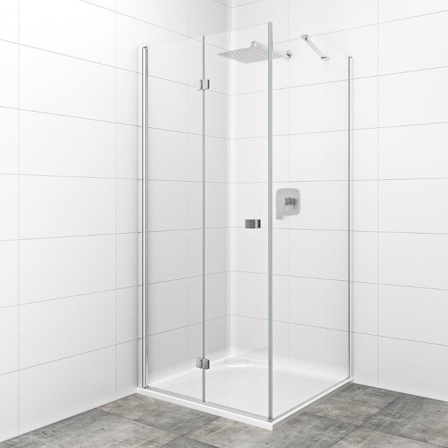 SIKOSK80STENASK100 SAT SK 100 x 80 pravokotna tuš kabina z zložljivimi vrati