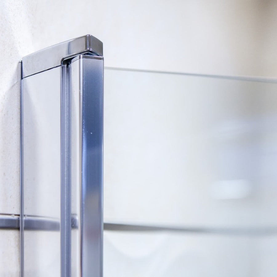 SIKOSK90STENASK90 SAT SK 90 x 90 kvadratna tuš kabina z zložljivimi vrati