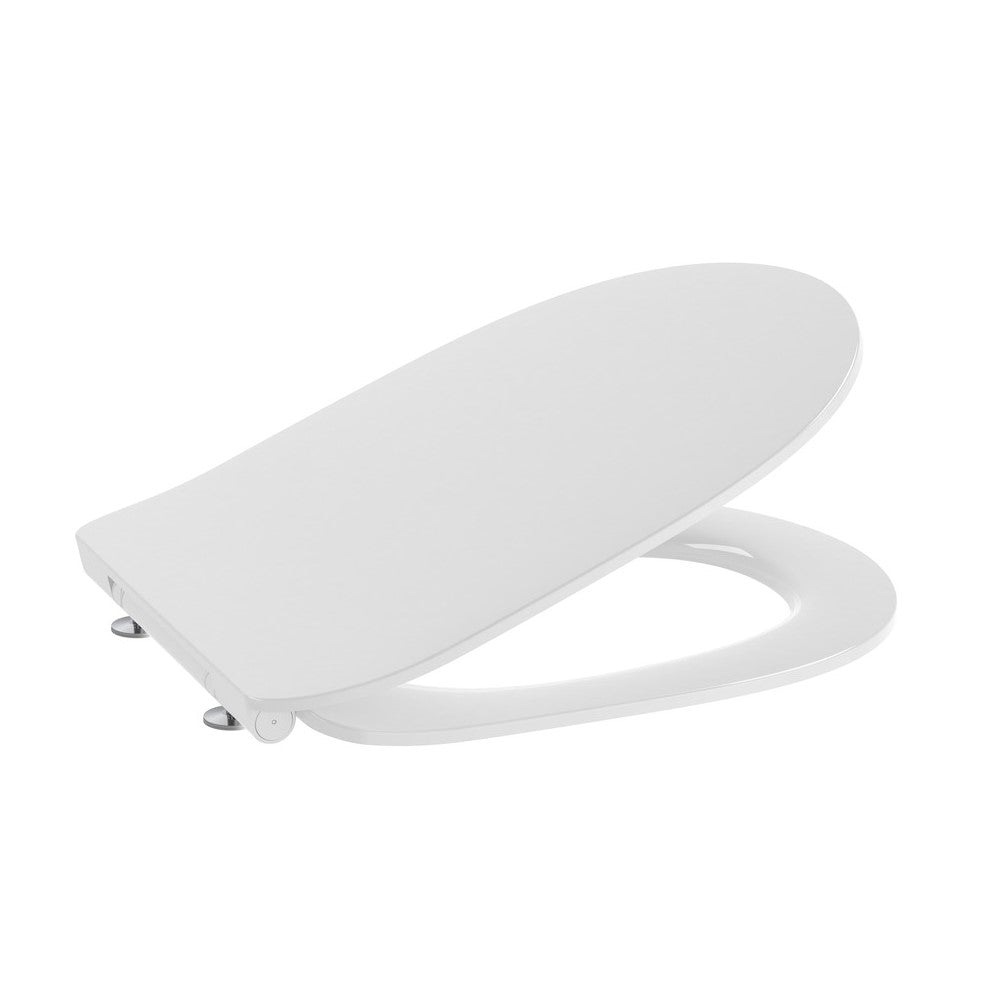 SIKOSRG00U Roca The Gap viseča brezrobna WC školjka z WC desko s počasnim zapiranjem