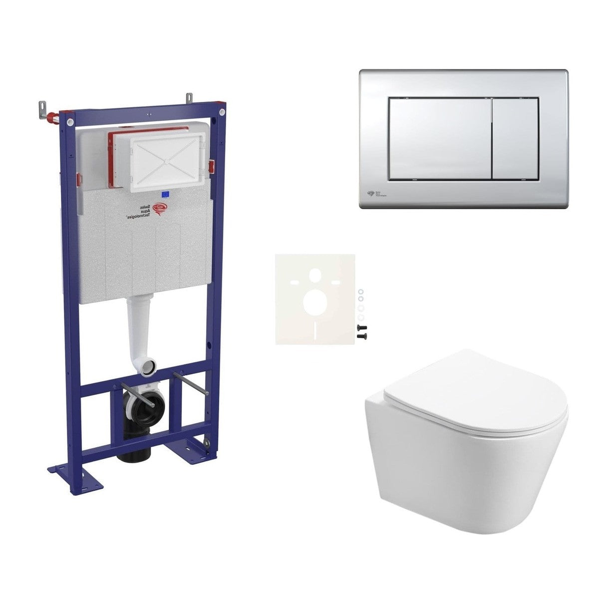 SIKOSSIN21 SAT Infinitio WC školjka s kompletom