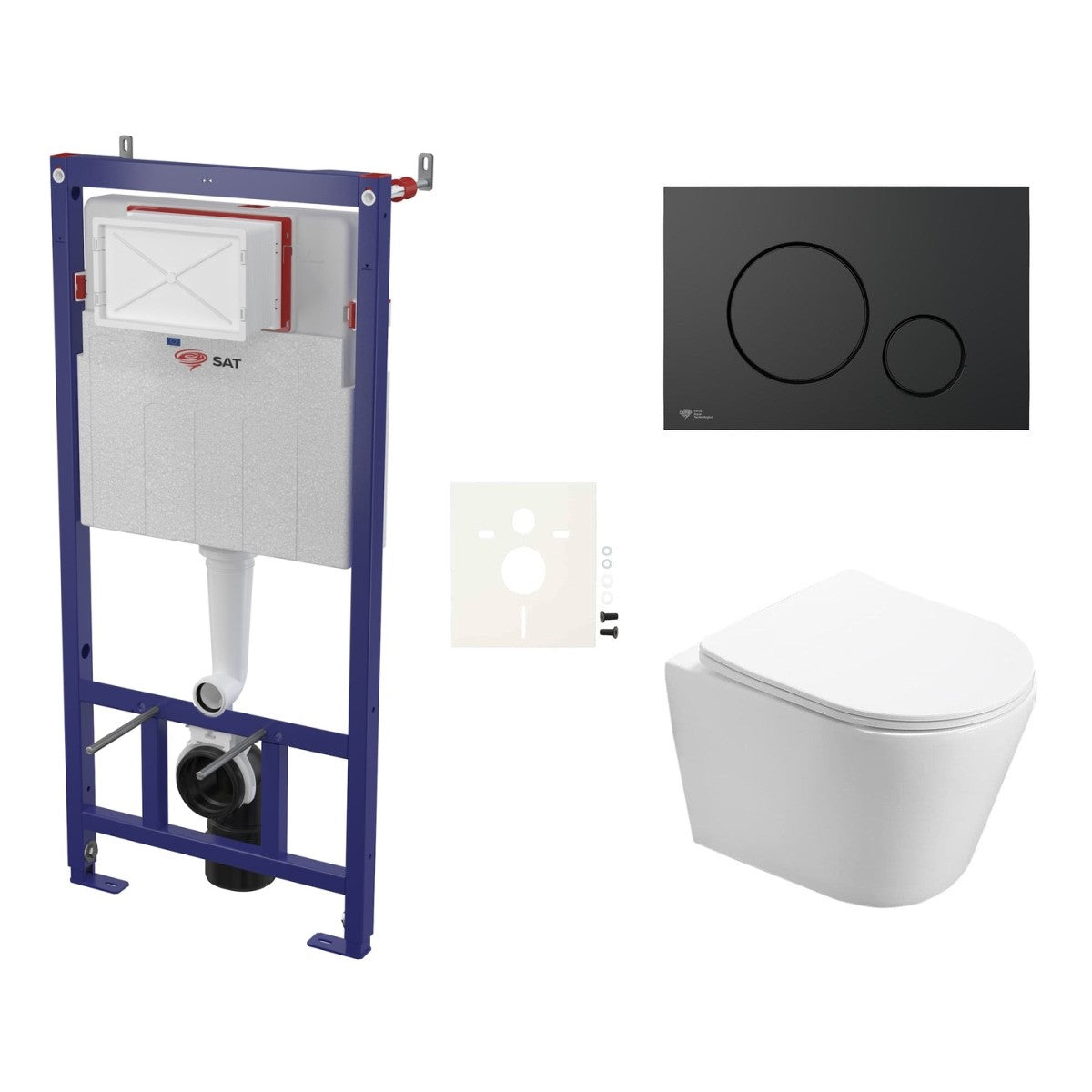 SIKOSSIN68K SAT Infinitio WC školjka s kompletom