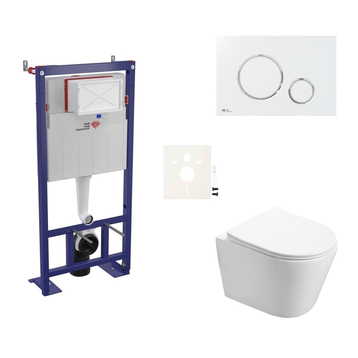 SIKOSSIN70 SAT Infinitio WC školjka s kompletom