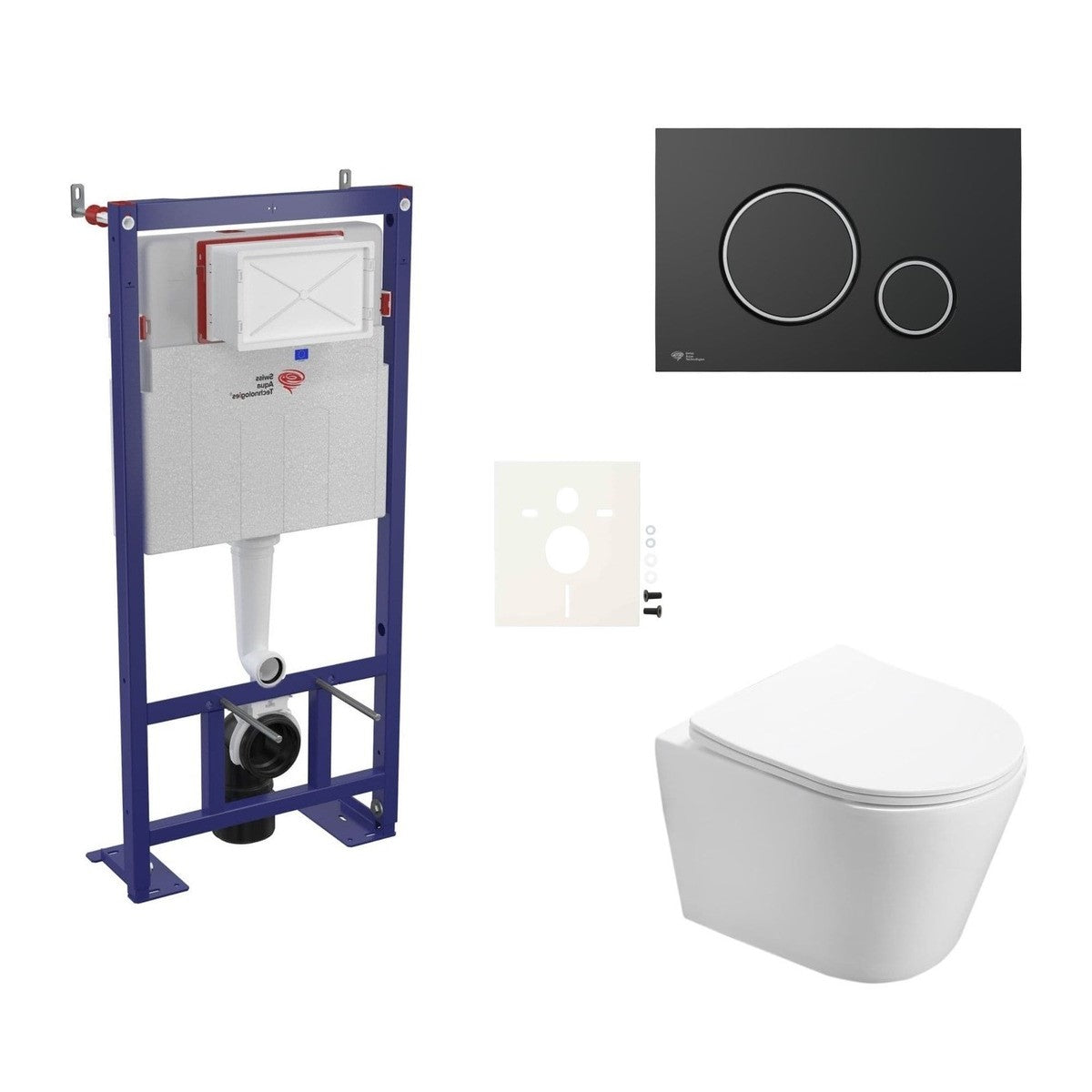 SIKOSSIN78 SAT Infinitio WC školjka s kompletom