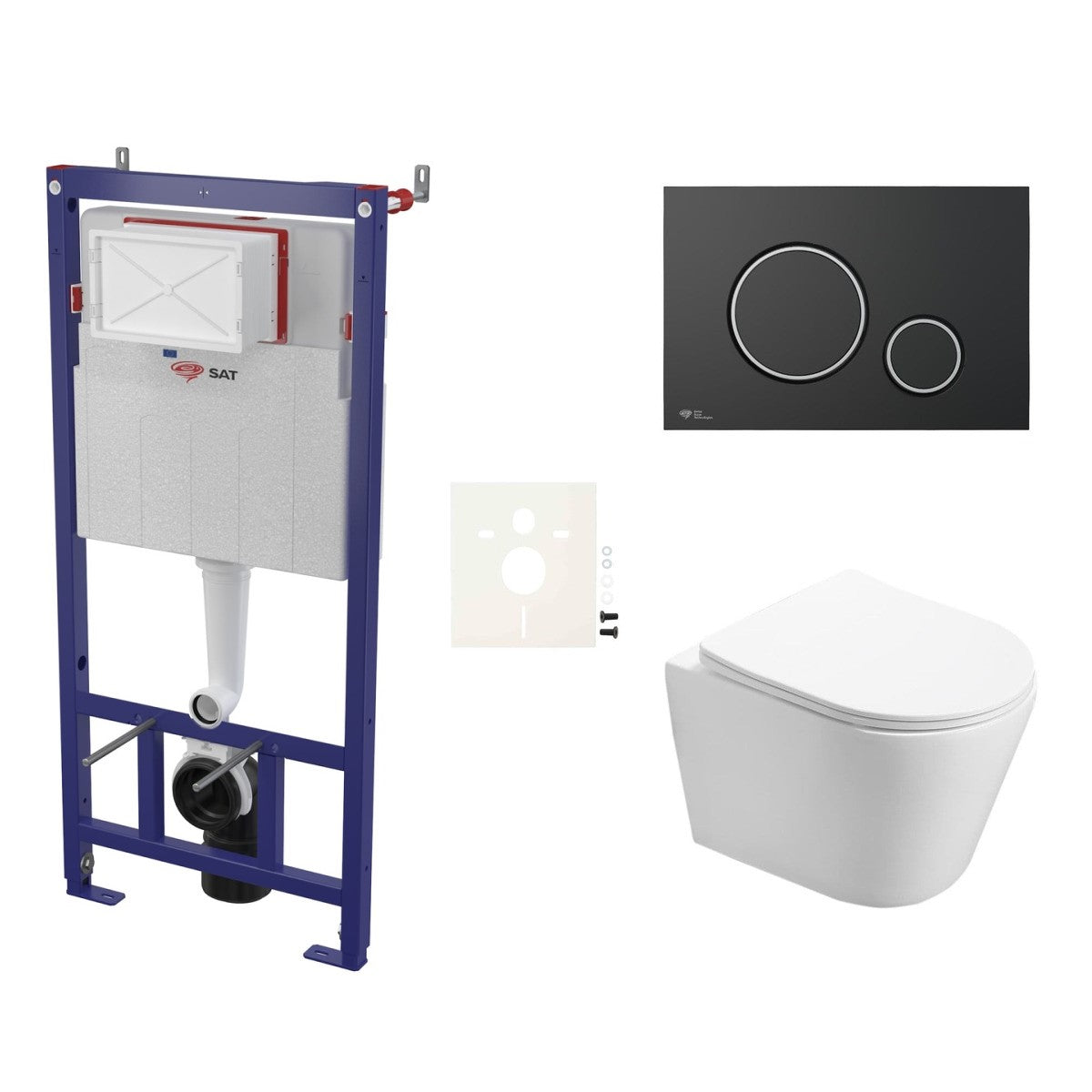 SIKOSSIN78K SAT Infinitio WC školjka s kompletom