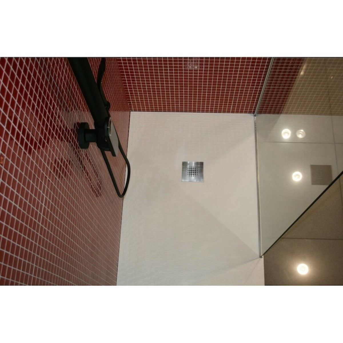 SIKOSTONE12090S SIKO 120 x 90 cm pravokotna tuš kad iz litega marmorja