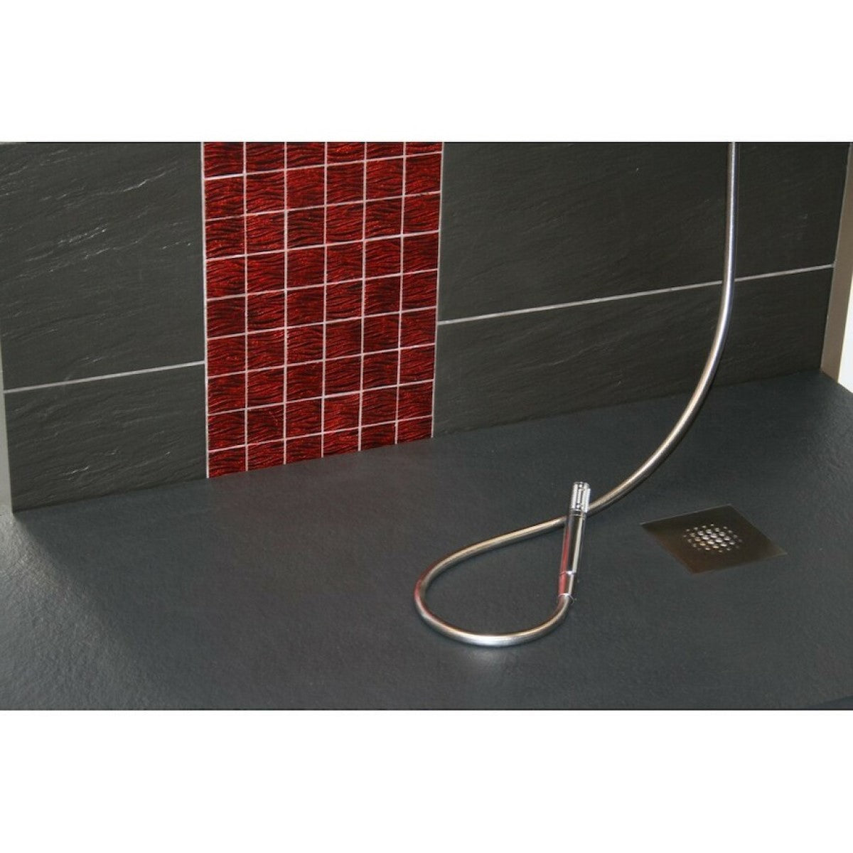 SIKOSTONE14090S SIKO 140 x 90 cm pravokotna tuš kad iz litega marmorja