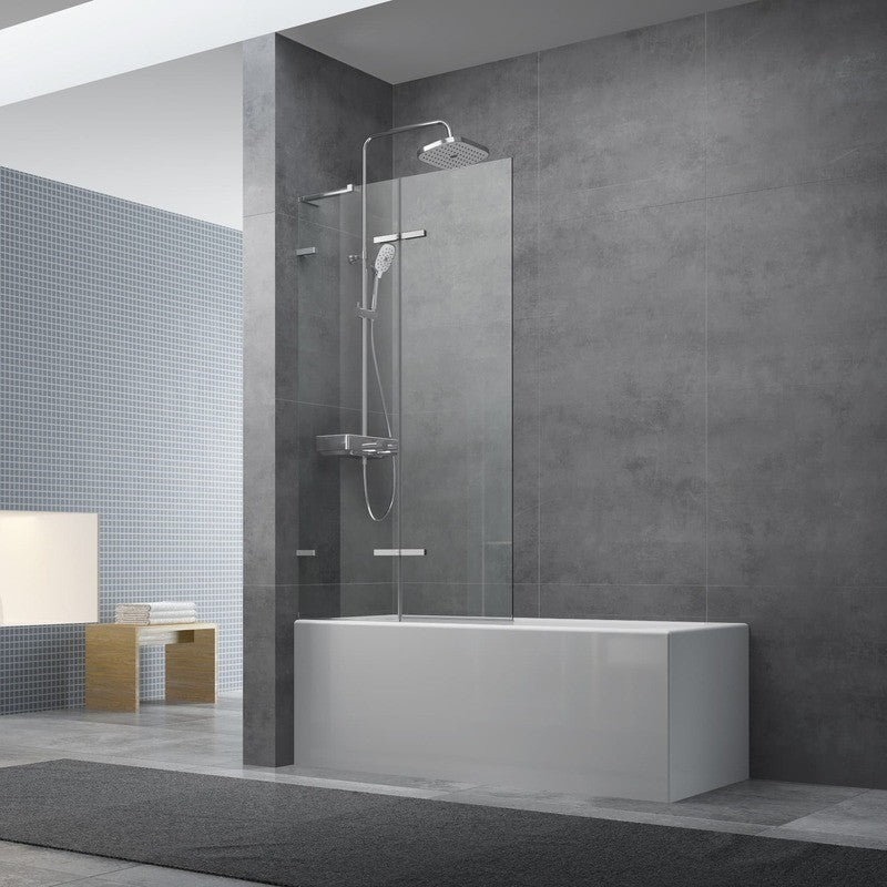 SIKOTGVZ150 SAT 150 x 80 zložljiva steklena stena za kad