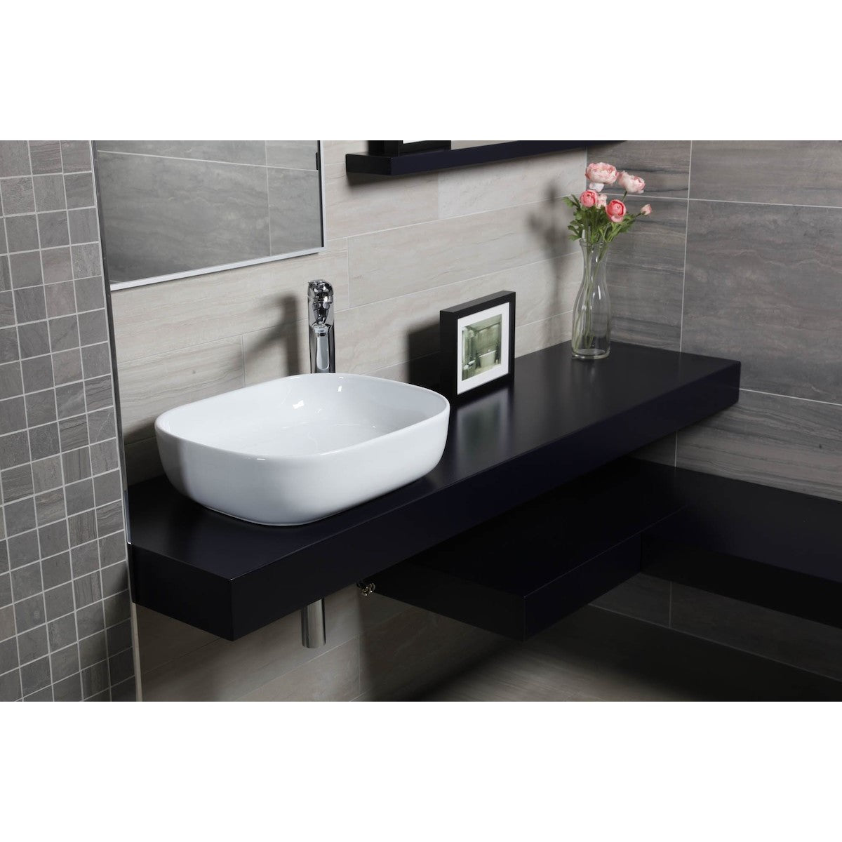 SLM5040 Triomini Slim 50 x 40 cm pravokotni nadpultni umivalnik