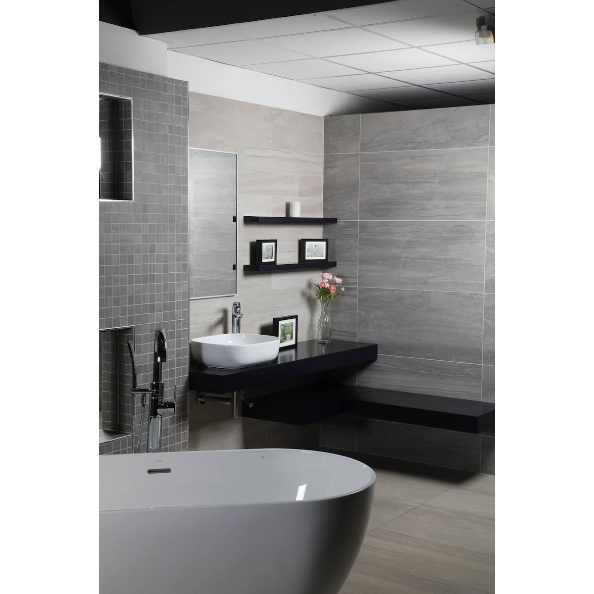 SLM5040 Triomini Slim 50 x 40 cm pravokotni nadpultni umivalnik