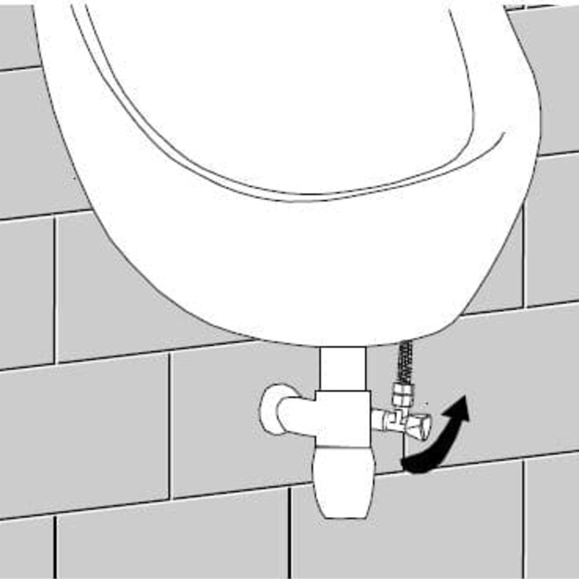 SLP17 Sanela Domino pisoar s senzorjem splakovanja