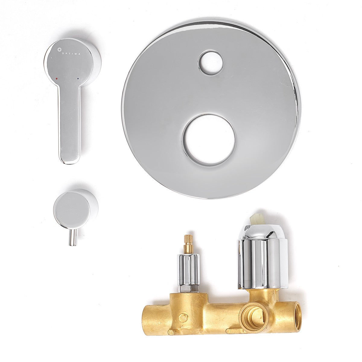 SO015 Optima Sofie (2 priključka) podometna armatura za kad ali tuš