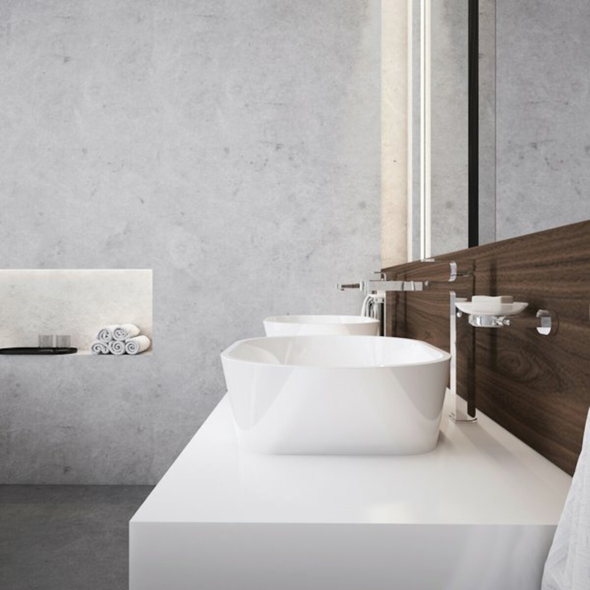 SOLO5800 Ravak Solo 58 x 40 cm ovalni nadpultni umivalnik iz litega marmorja