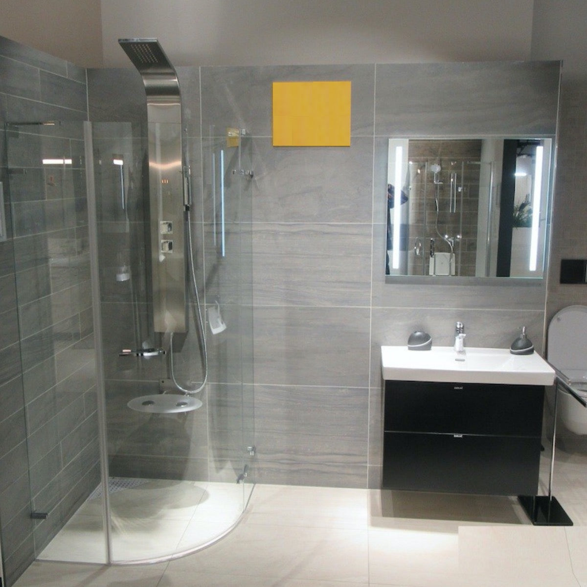 STEELSHOWER Anima Steel masažni tuš panel