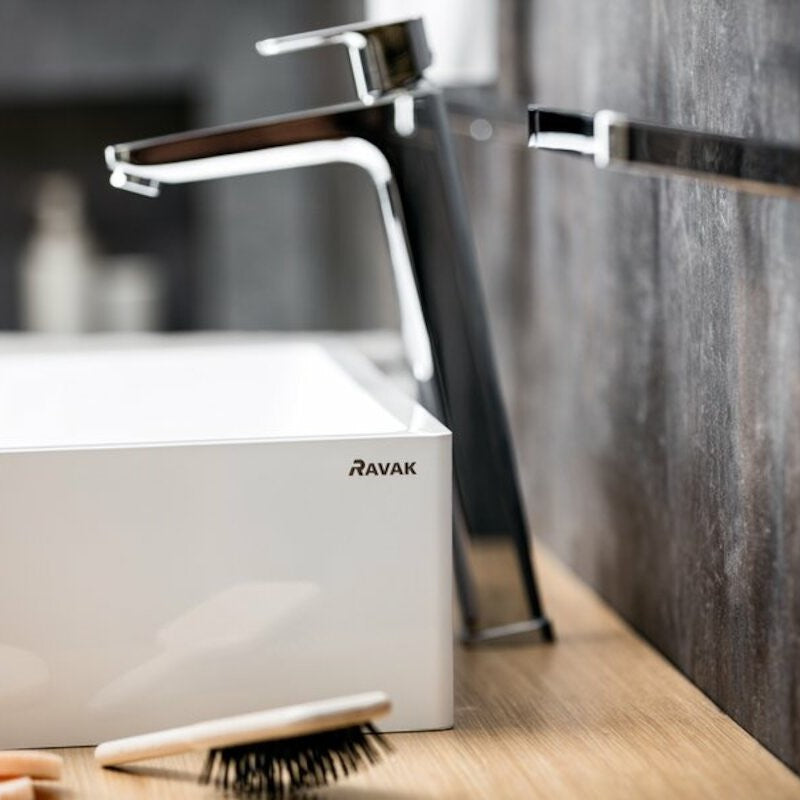 X070091 Ravak 10° visoka armatura za umivalnik